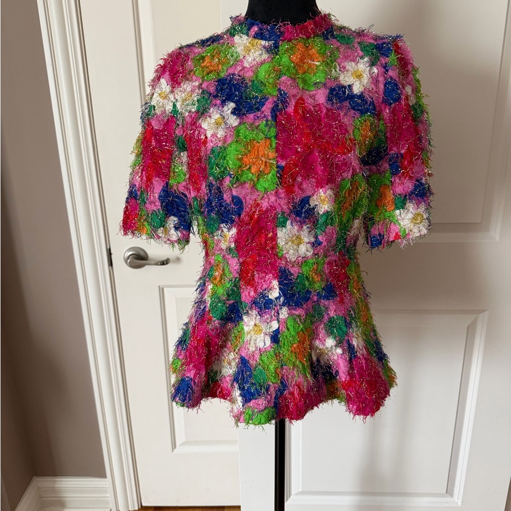 Marni Multicolor Floral Blouse